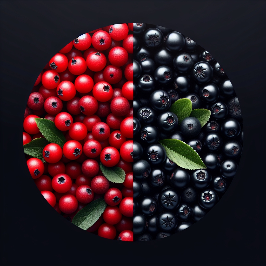 Jakie są różnice między aronią czarną a czerwoną?