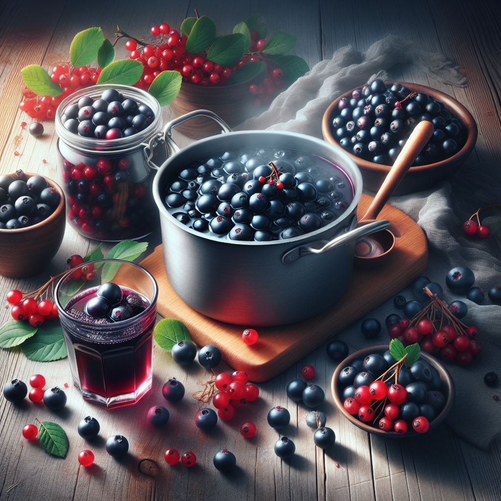 Jak zrobić kompot z aronii?