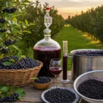 Wino z aronii przepis