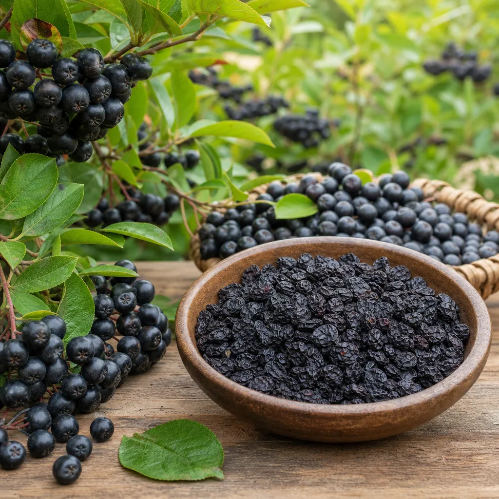 Suszona aronia