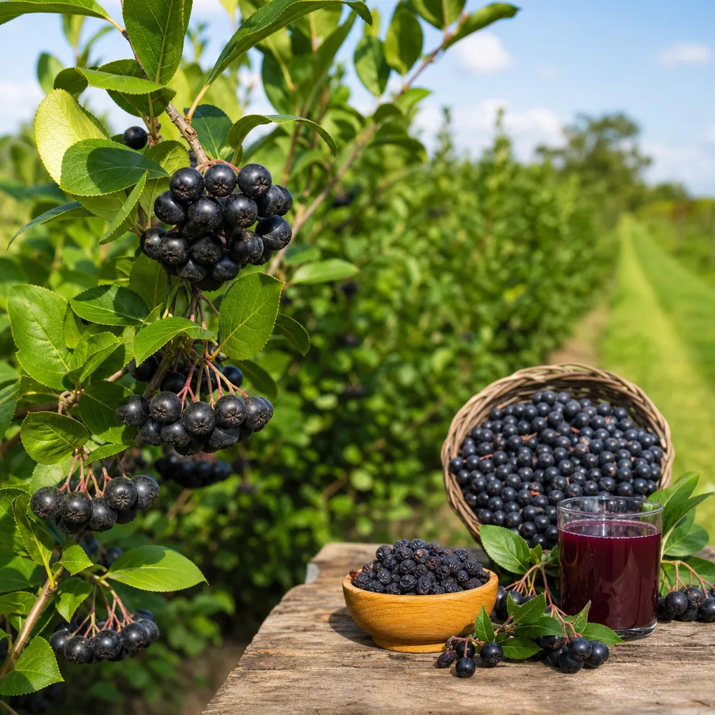 Aronia owoce