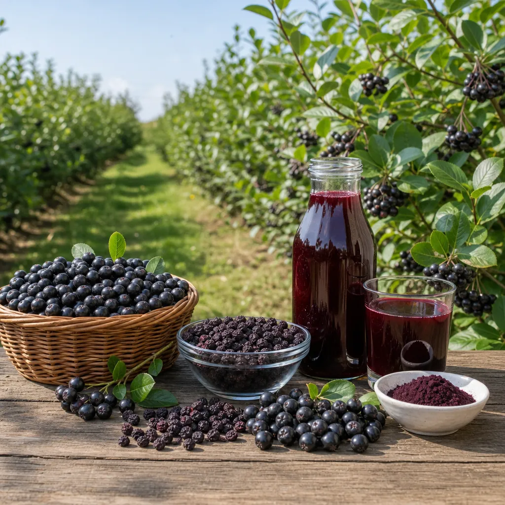 Aronia jako źródło antocyjanów